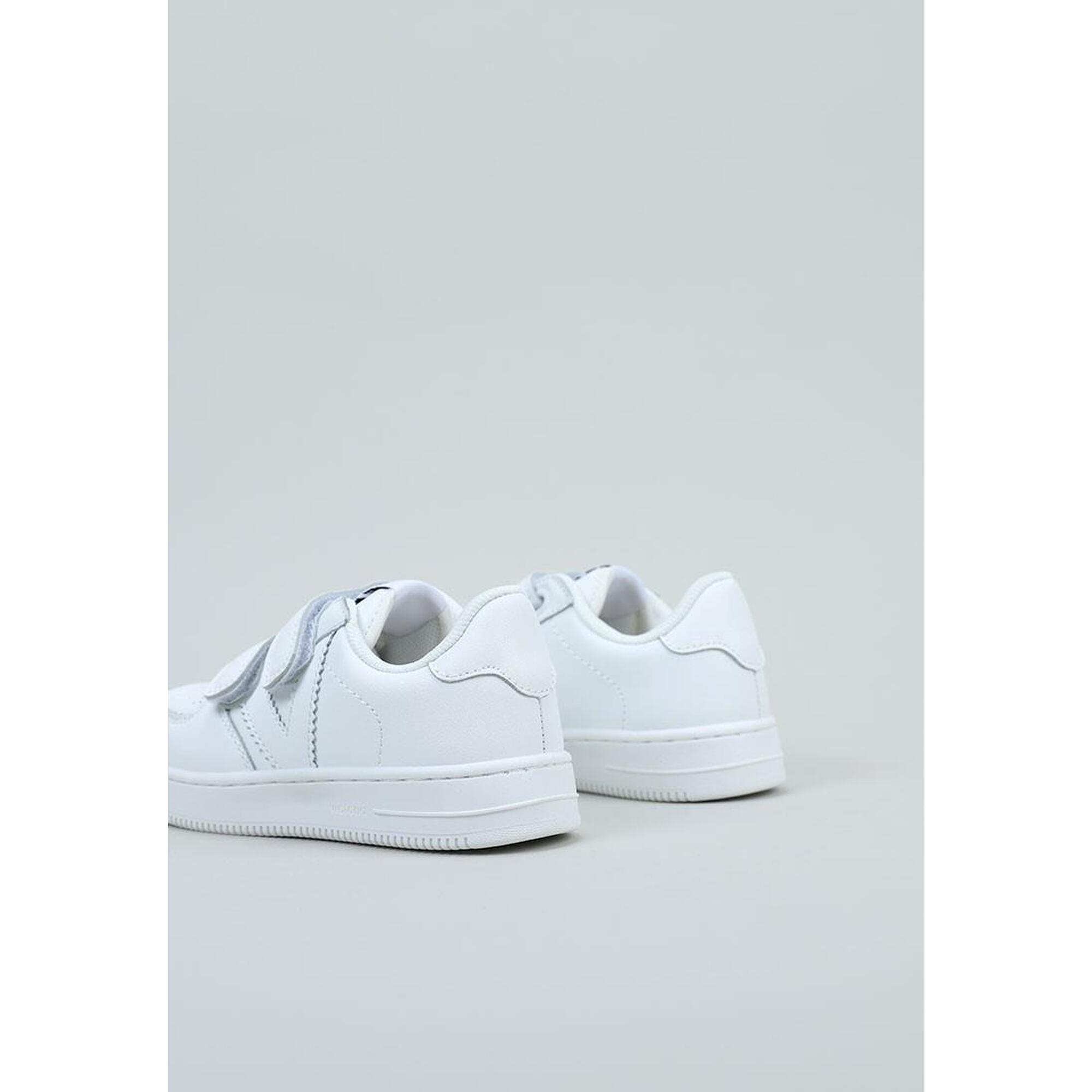 Zapatillas Deportivas Niños VICTORIA TIEMPO ZAPATILLA BLANCA EFECTO PIEL Blanco