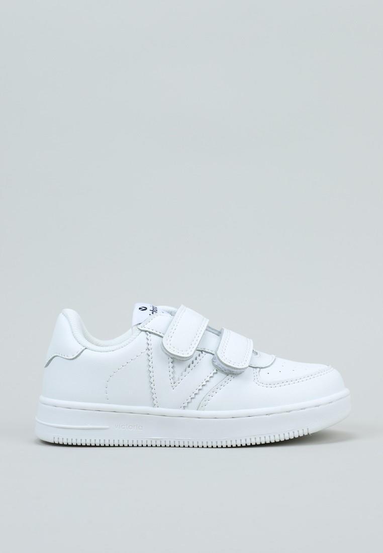 Chaussure de randonnée Baskets Enfants Victoria TIEMPO ZAPATILLA BLANCA EFECTO P 1/5