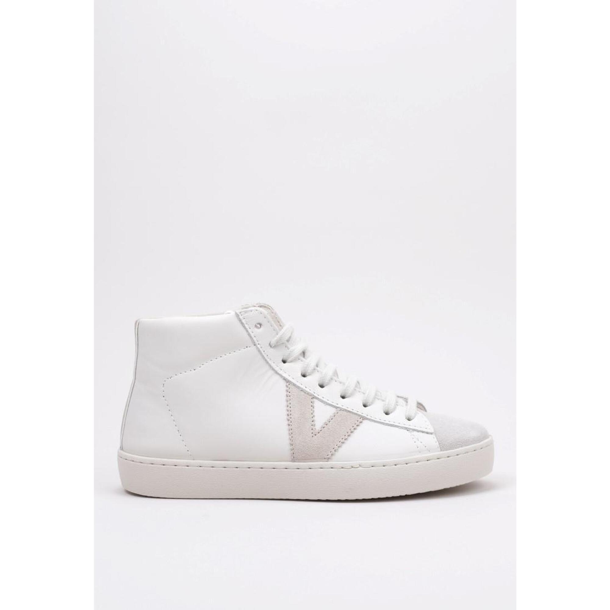 Victoria - Chaussure De Randonnée Baskets Femme Victoria Berlin Botín Piel & Serraje Blan - Baskets - Beige|blanc - 39 - Decathlon