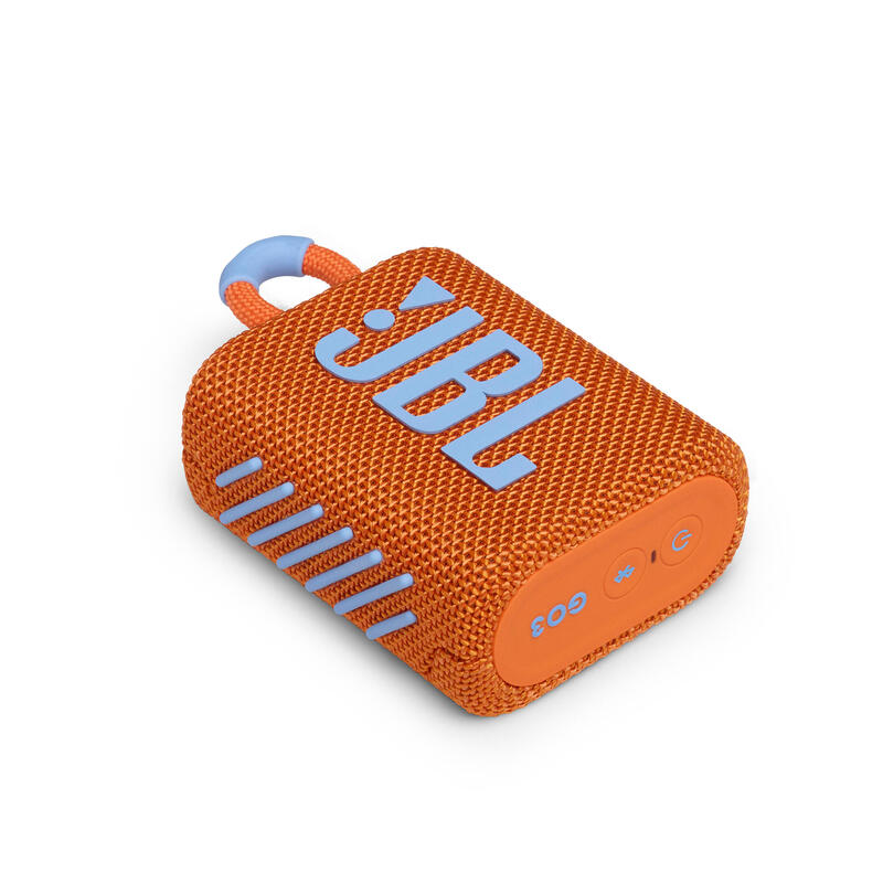 JBL Go 3 Portable Waterproof Speaker - Orange