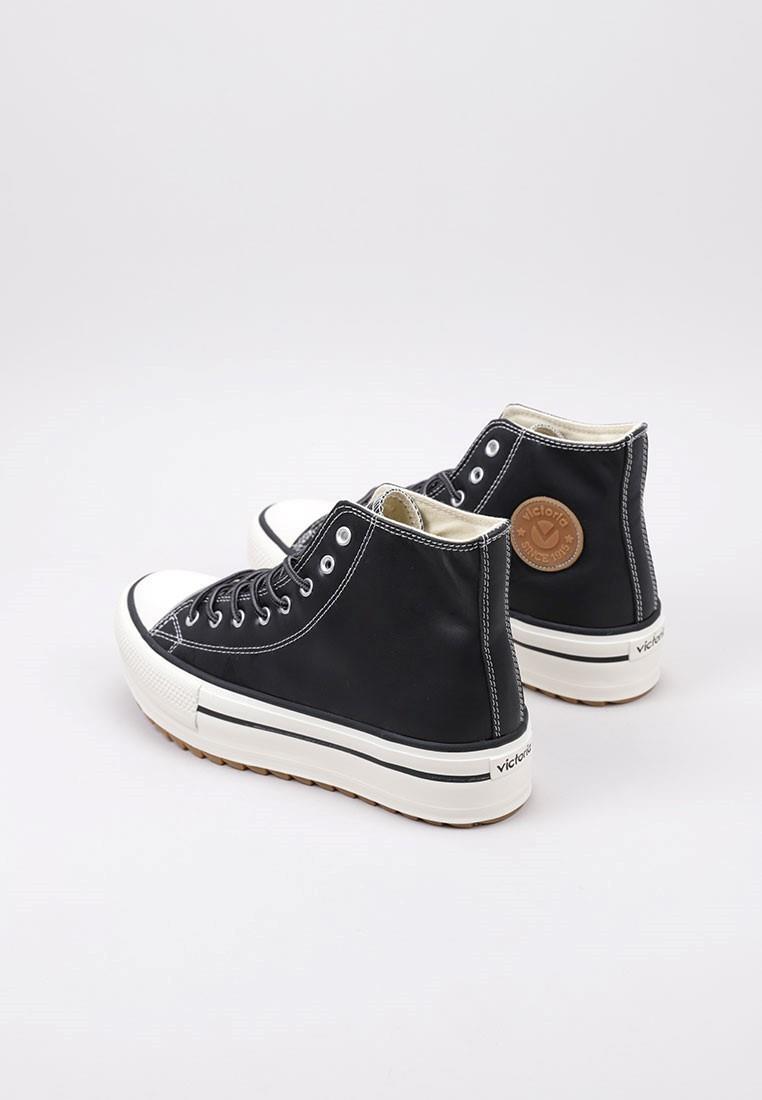 Zapatillas Caminar Mujer VICTORIA TRIBU DOBLE SIERRA EFECTO PIEL Negro 5/6