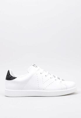 Zapatillas Deportivas Mujer VICTORIA PIEL & GLITTER Blanco
