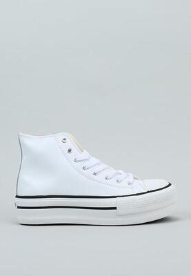 Zapatillas Mujer VICTORIA TRIBU DOBLE BOTÍN EFECTO PIEL