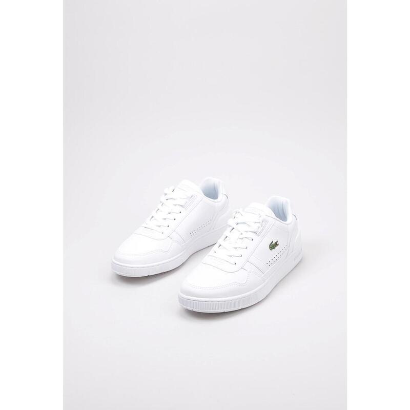 Chaussures Deportivas Mujer Lacoste T-CLIP Blanc