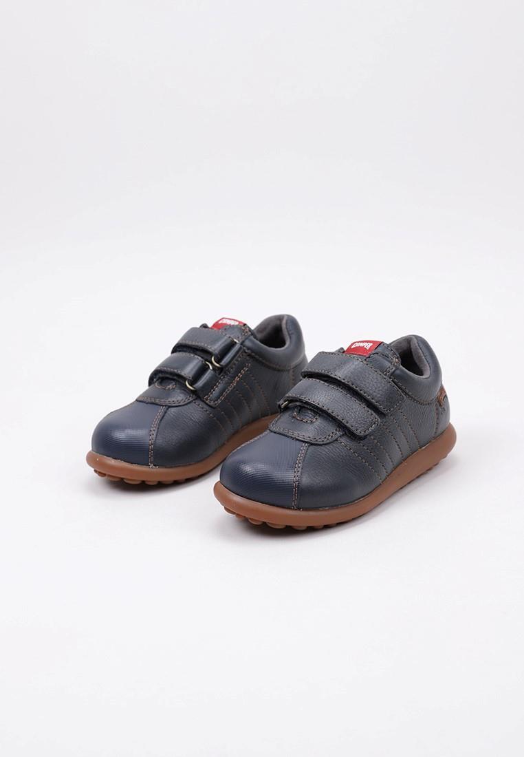 Zapatillas deportivas niños - Velcro, piel - Camper Pelotas Ariel Kids - Azul 2/5