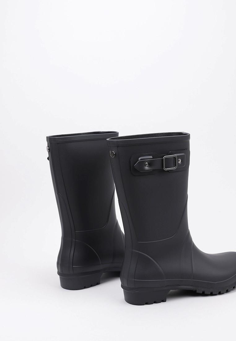 Bottes de pluie - Voile - Femme - Plates et imperméables - MINI BOIRA - Noir 4/5
