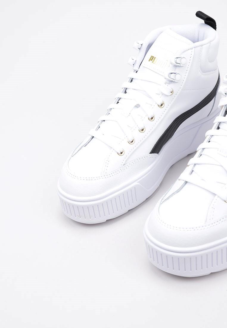 Baskets Puma Modèle Karmen Mid Couleur Blanc 3/5