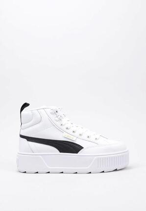 Baskets Puma Modèle Karmen Mid Couleur Blanc