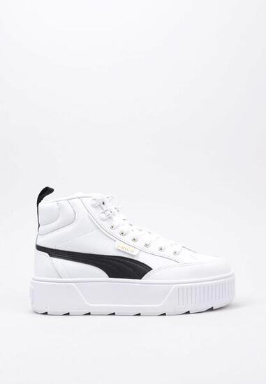 Baskets Puma Modèle Karmen Mid Couleur Blanc