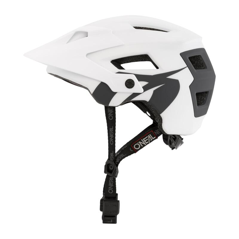 Defender Solid - Casco - Blanco/Gris