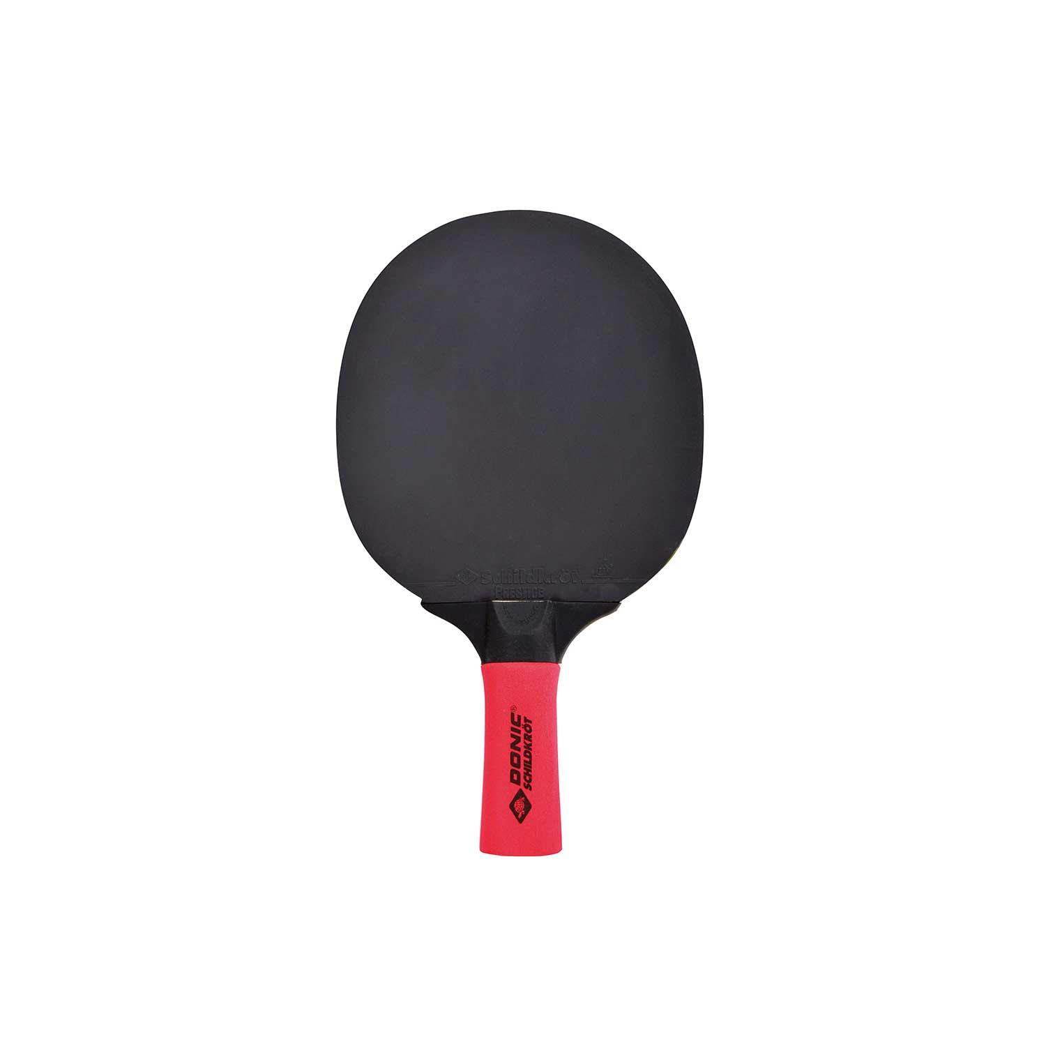 Sensation 600 Table Tennis Bat (Black/Red) 1/3