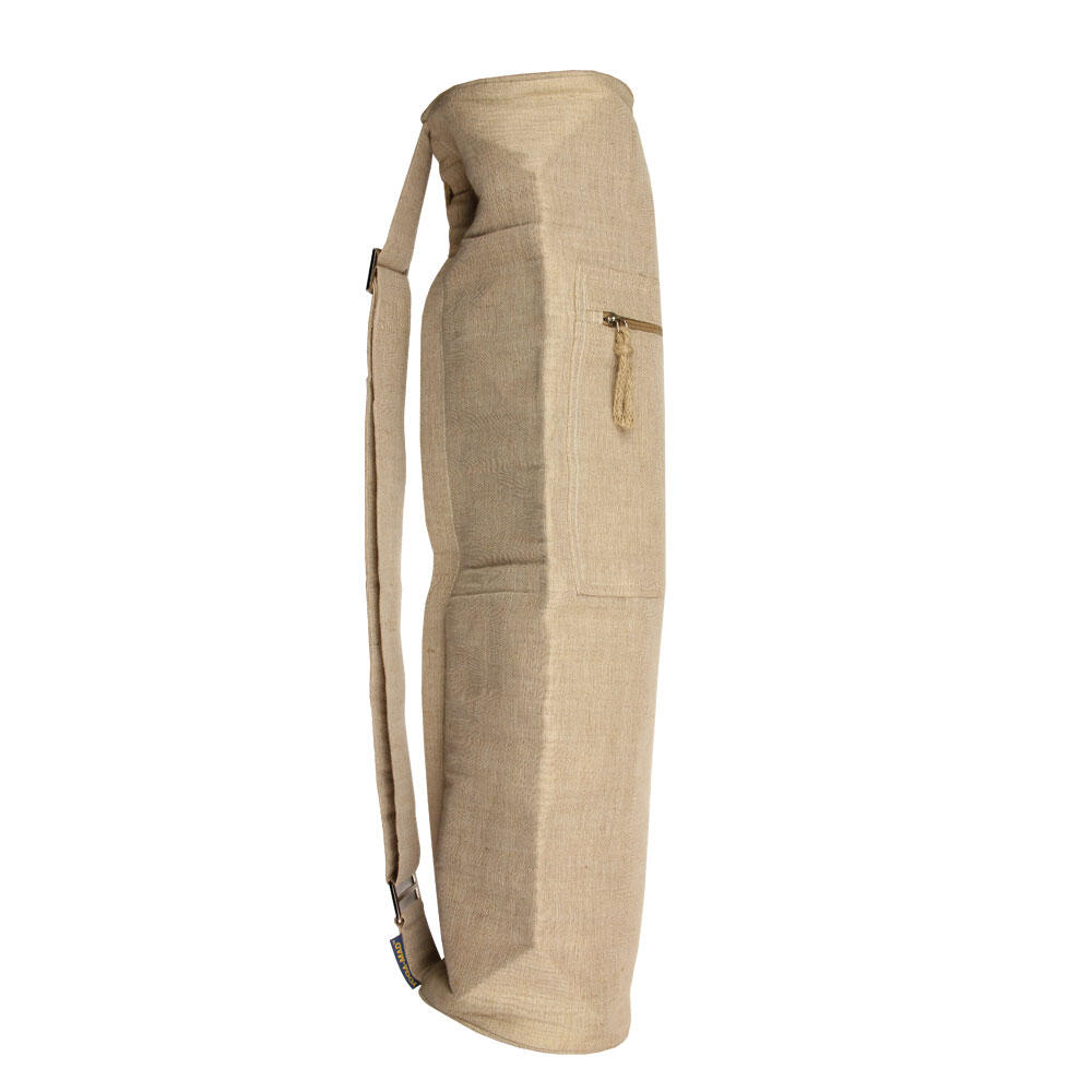 FITNESS-MAD Jute Yoga Mat Bag (Natural)