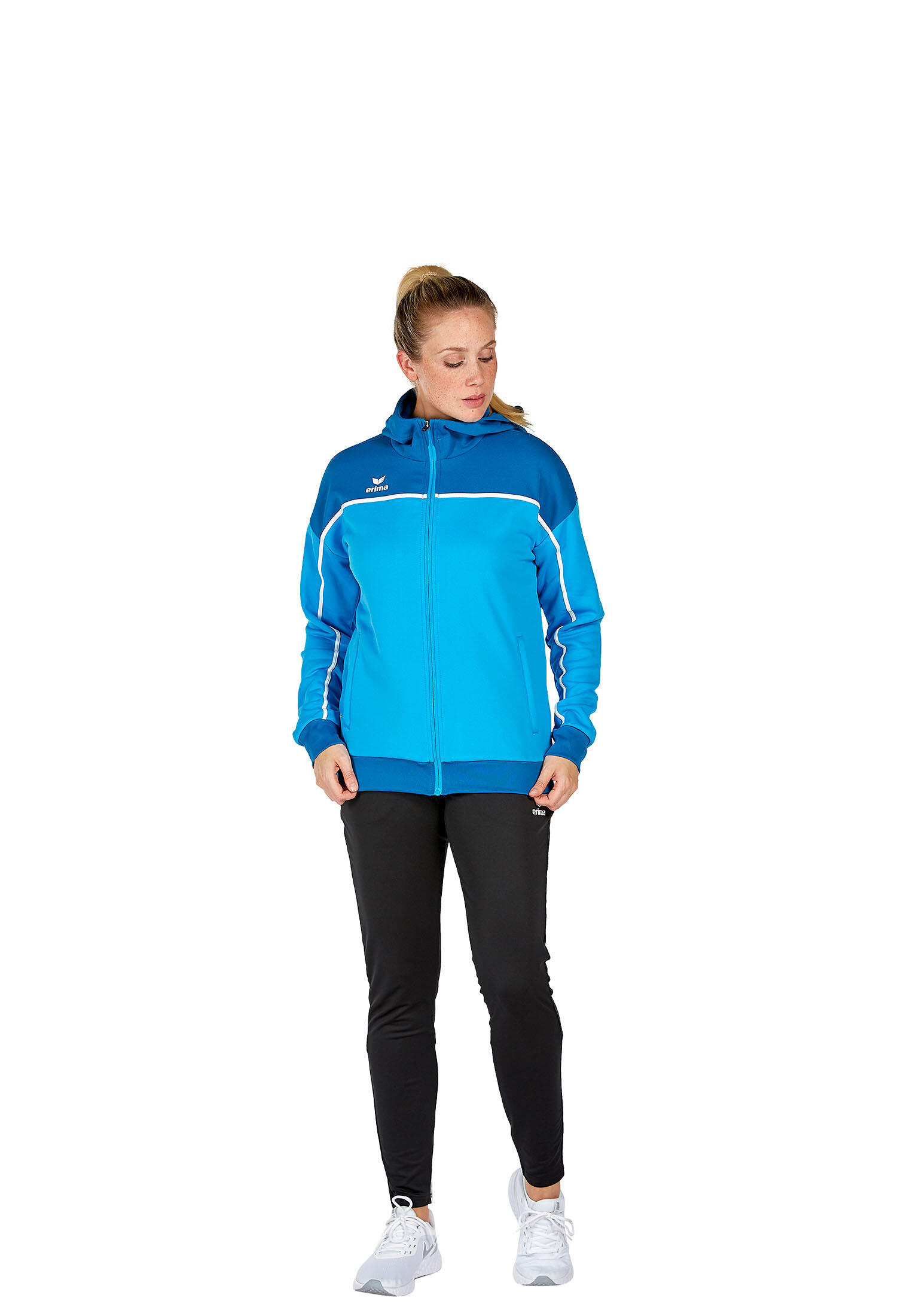 Veste de survêtement à capuche femme Erima Change 3/6