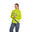 Tricou Erima Racing alergare mânecă lungă roz, fermoar