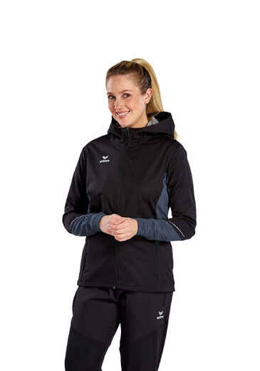 ERIMA RACING RUNNING JACKET, BLACK KIDS
