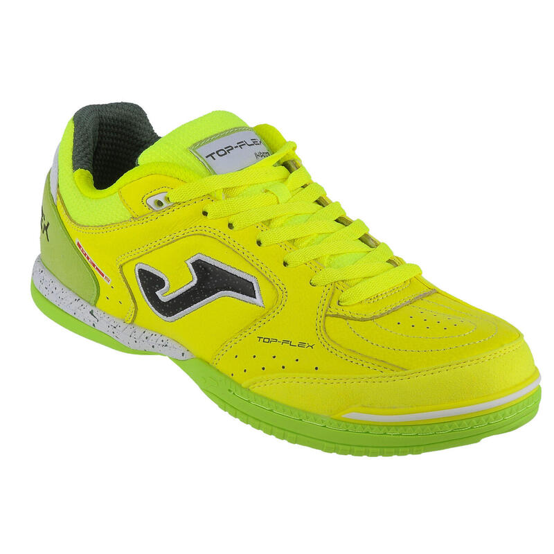 Zapatillas de Fútbol Sala fútbol adulto Joma Top Flex 23, amarillo