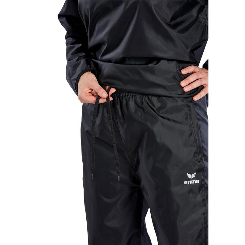 Pantaloni de ploaie 565 Erima Team Black Junior