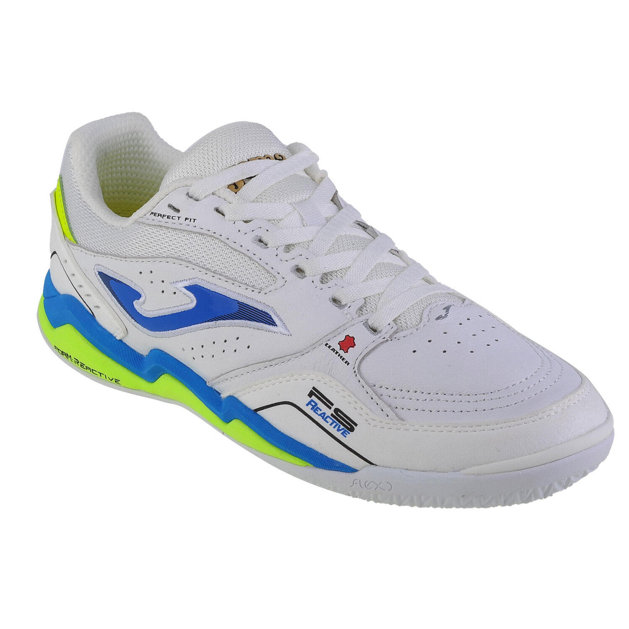 Joma - Chaussures De Foot En Salle Pour Hommes Fs Reactive 23 Fsw In - Chaussures De Futsal - Blanc - 44,5 - Decathlon