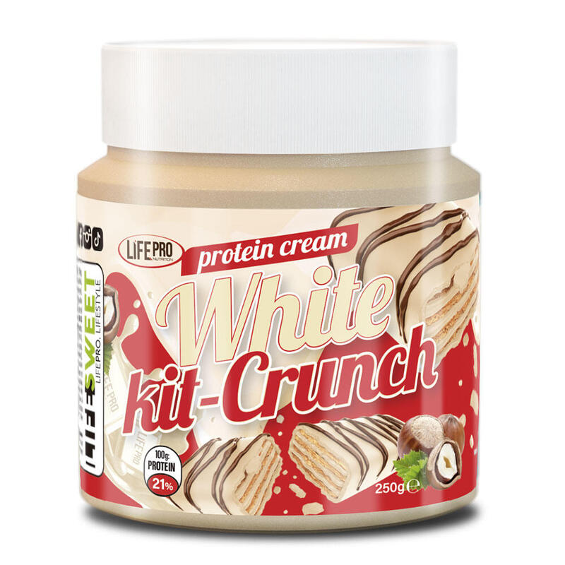 Natillas energéticas Life Pro Fit Food Protein Cream Kit Crunch Cookie 250g