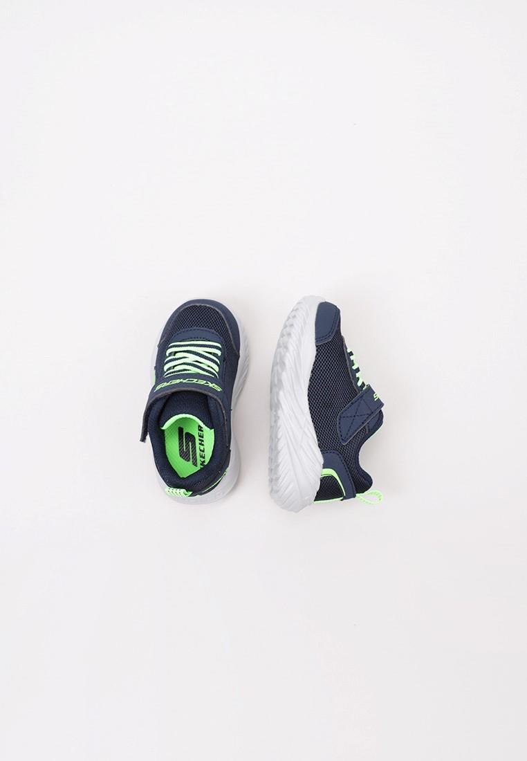 Sapatilhas Skechers modelo 407308N-NVLM para bebê 5/7