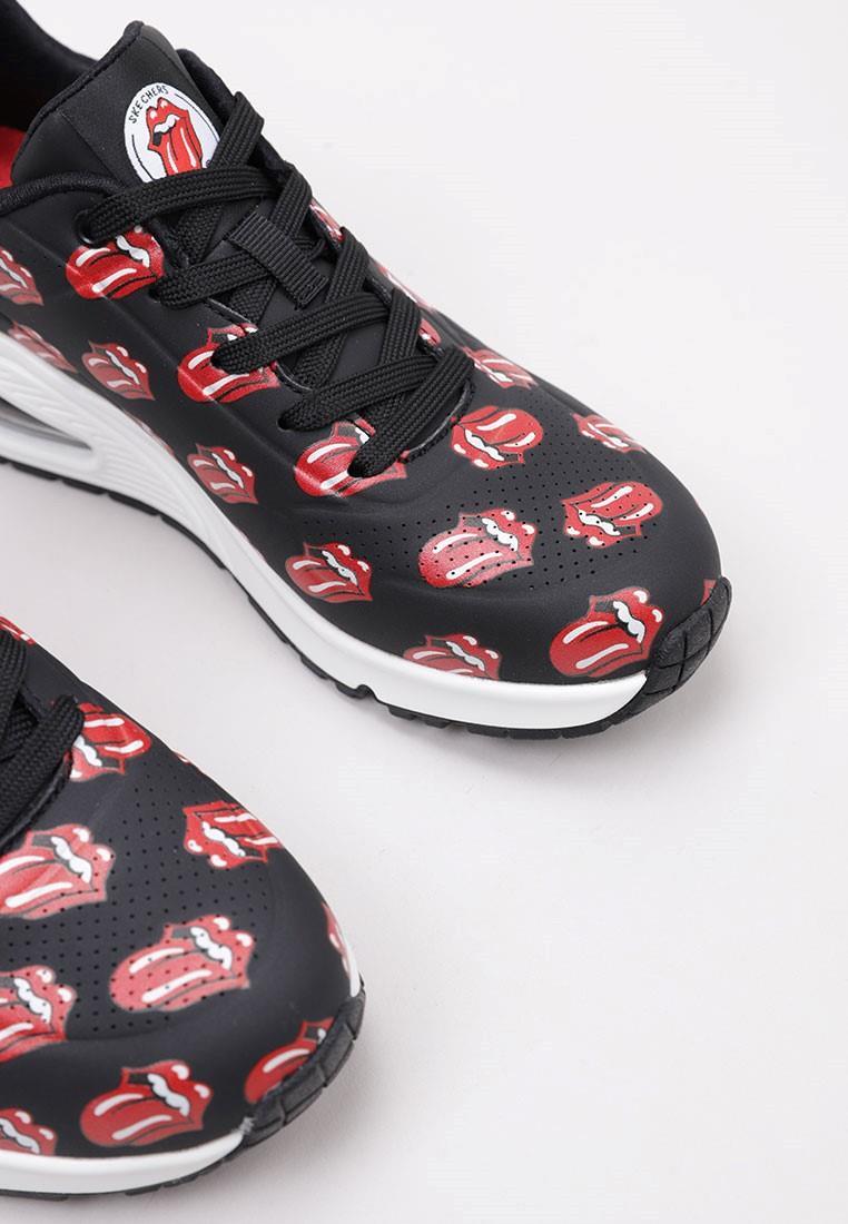 Baskets Skechers Modèle Uno-say It Loud Couleur Noir 3/6