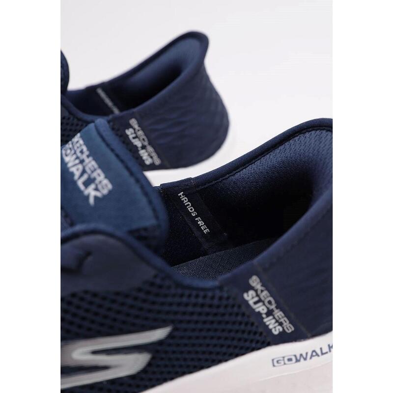 Zapatillas Deportivas Caminar Mujer Skechers 124975_NVW Azul marino Elásticos