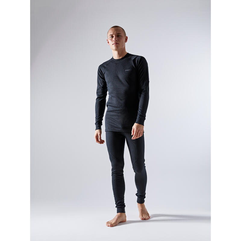 Ensemble thermique craft CORE DRY BASELAYER noir pour homme