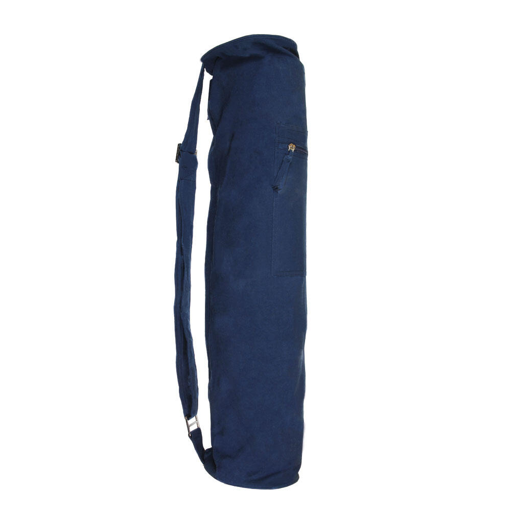 FITNESS-MAD Jute Yoga Mat Bag (Blue)