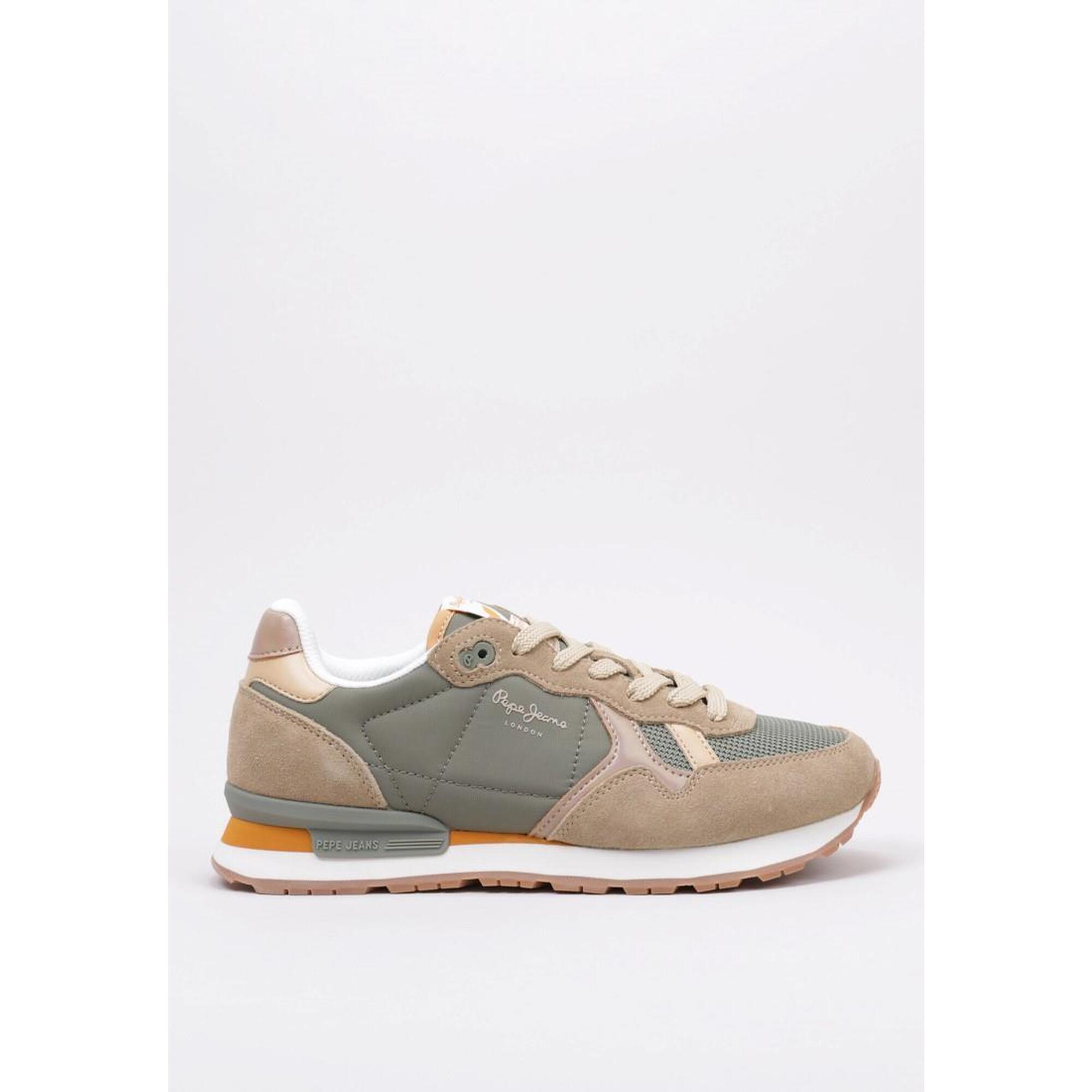 Pepe Jeans - Baskets Femme Pepe Jeans Brit Jump - Baskets - Vert - Decathlon