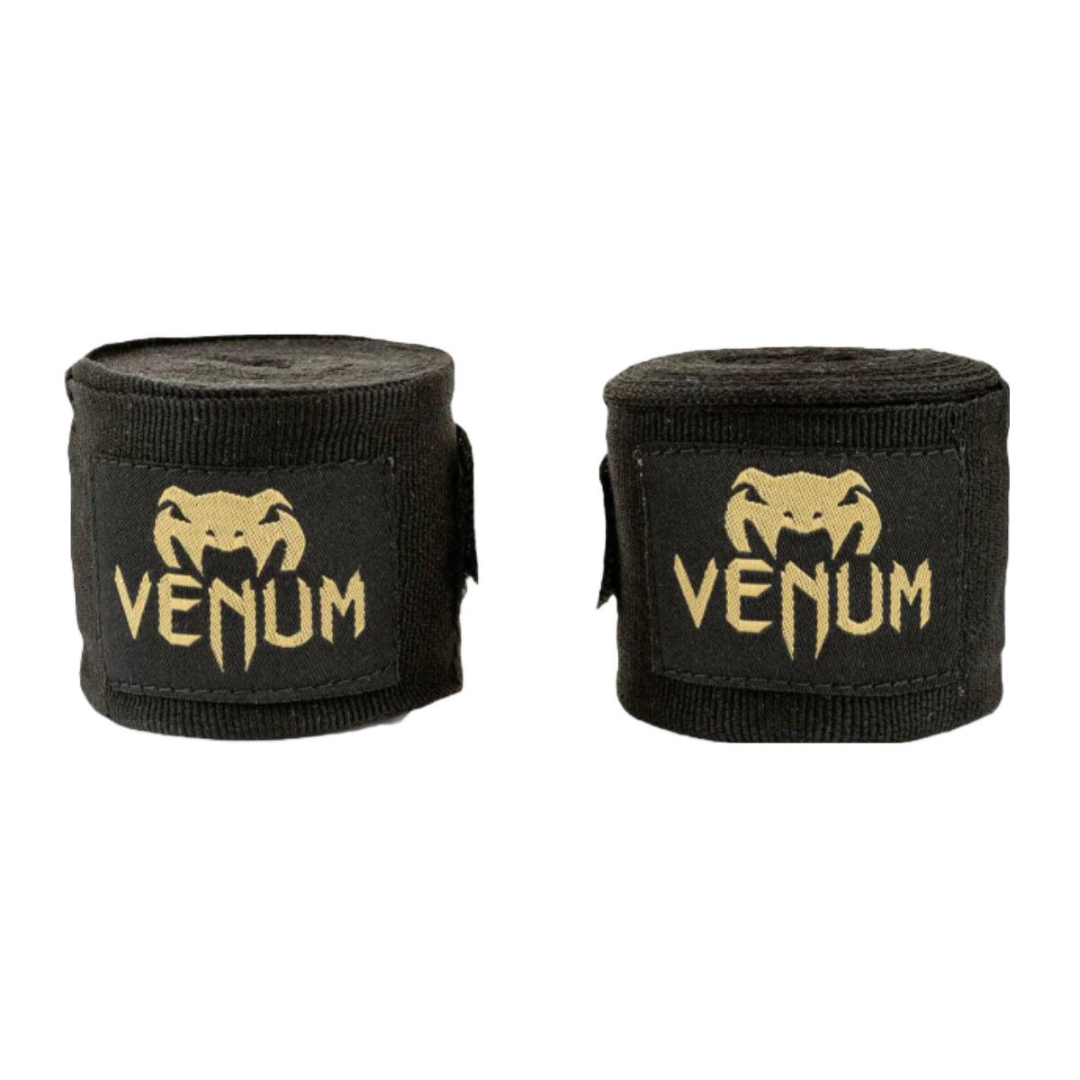 Boxerské bandáže značky VENUM KONTACT -  2,5 m  Black/Gold 4/4