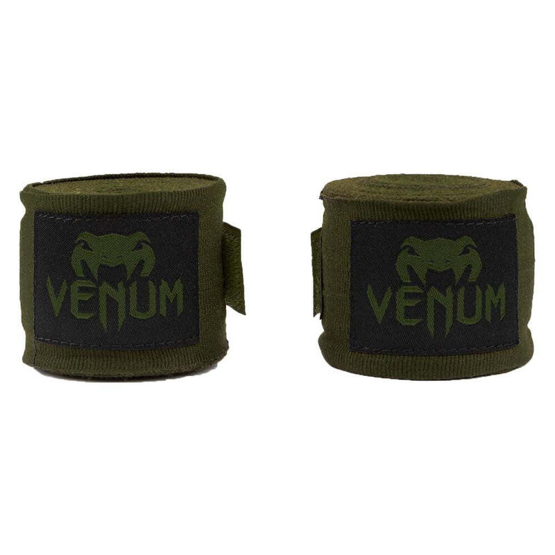 Boxerské bandáže značky VENUM KONTACT -  2,5 m  Khaki/Black