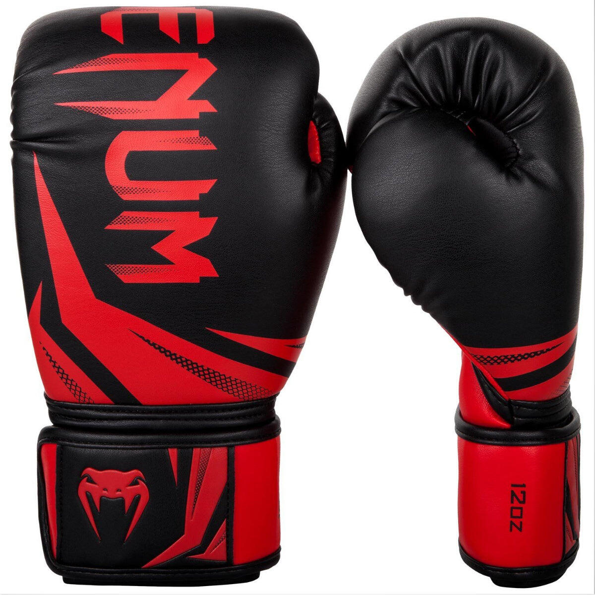 Guantoni da boxe Venum Challenger 3.0 – Rosso / Nero – 16 oz 7/7
