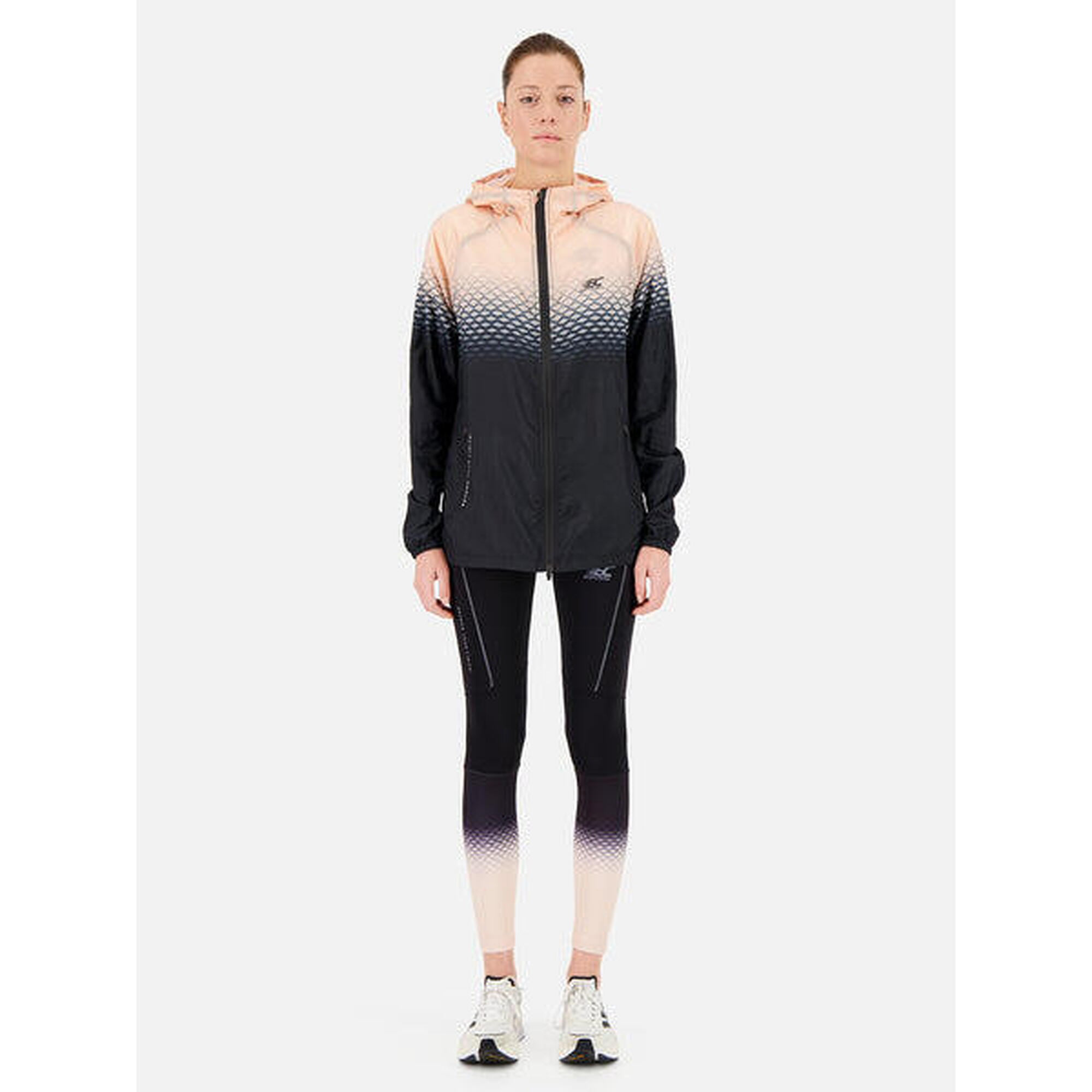 Legging De Running 2 Poches Et 2 Bandes Réfléchissantes Aimy – Noir – Femme