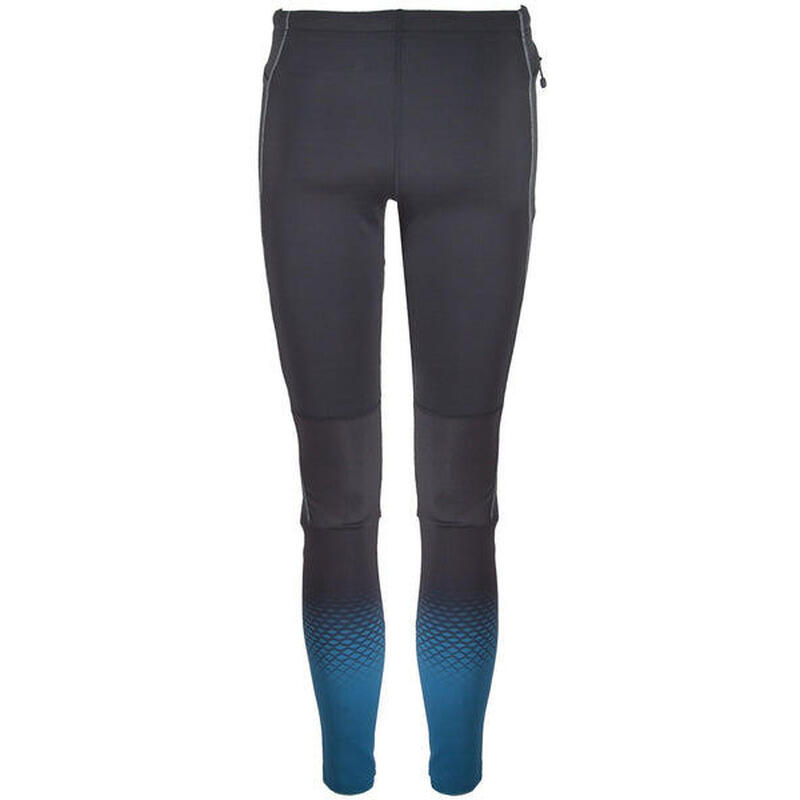 Legging de running 2 poches et 2 bandes réfléchissantes Bobby – Noir – Homme