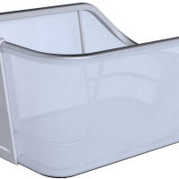 Hinterradkorb "Cento Alu WSL" 2/3