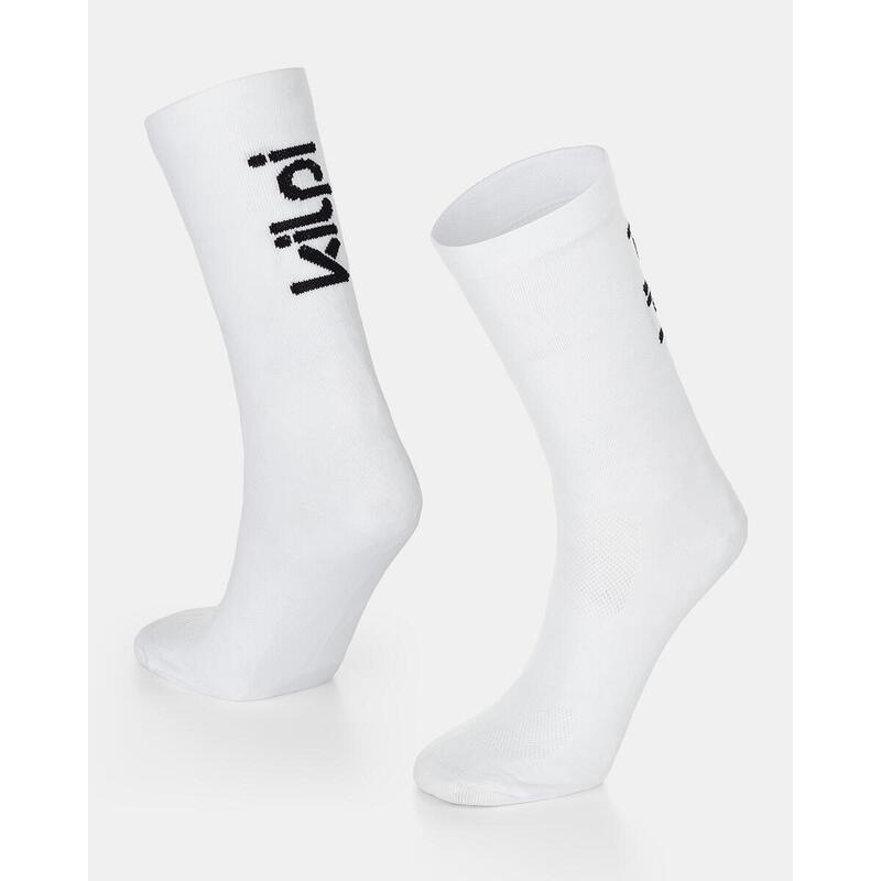 Calcetines de ciclismo Unisex CYCLER-U KILPI blanco