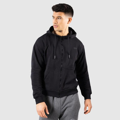 Herren Zip Hoodie Reece Schwarz
