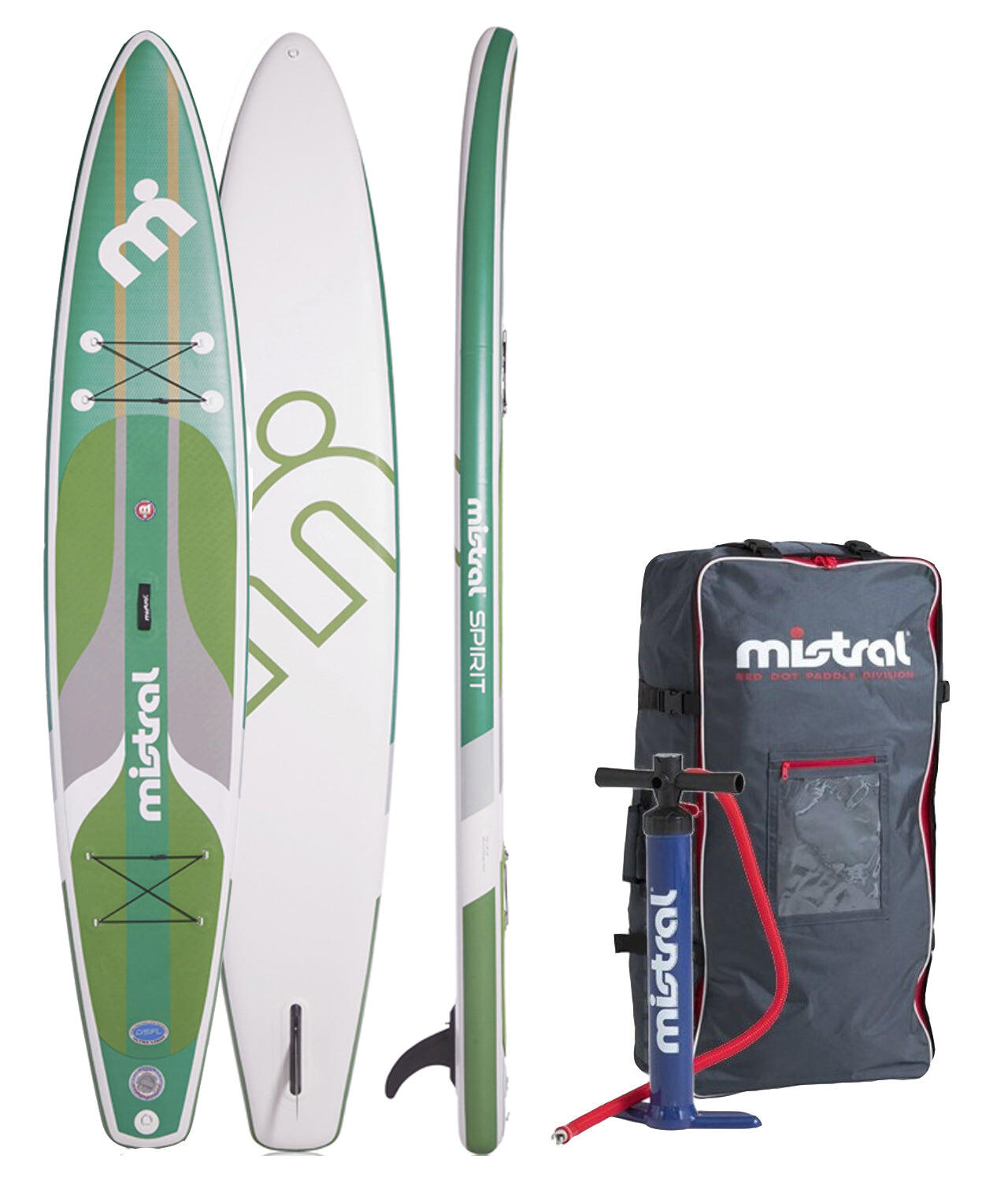 MISTRAL Mistral Spirit 13'2 - Opblaasbare supboard - 15PSI - Allround - Gevorderd -