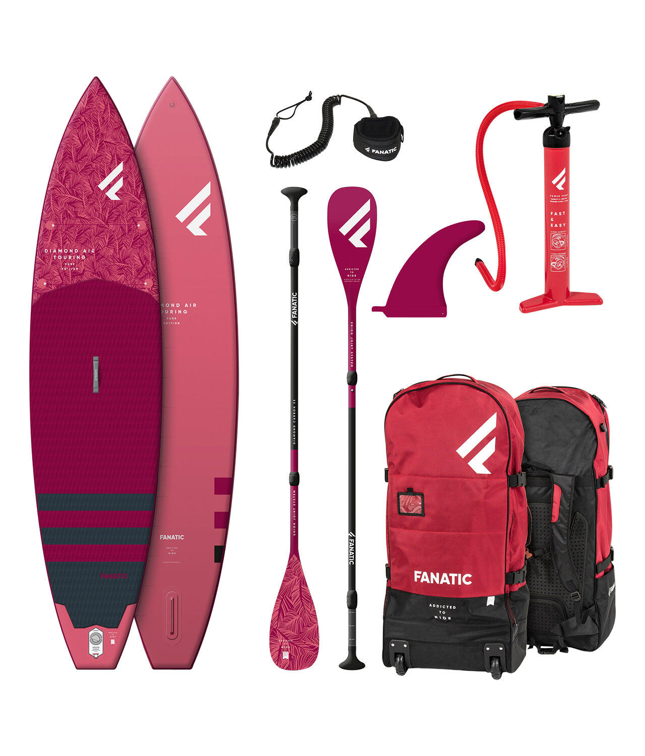 FANATIC Fanatic Diamond Air Touring 11'6" X 31" X 6" - Opblaasbare supboard - 15PSI -