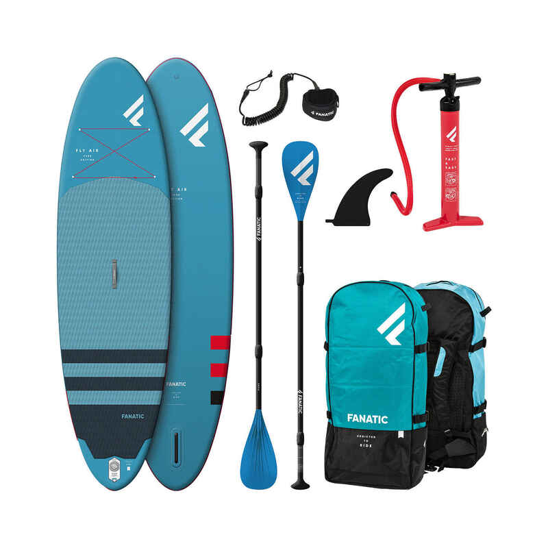 Fanatic SUP Komplett Set Package Fly Air/Pure 2022 - Größe 10'8"
