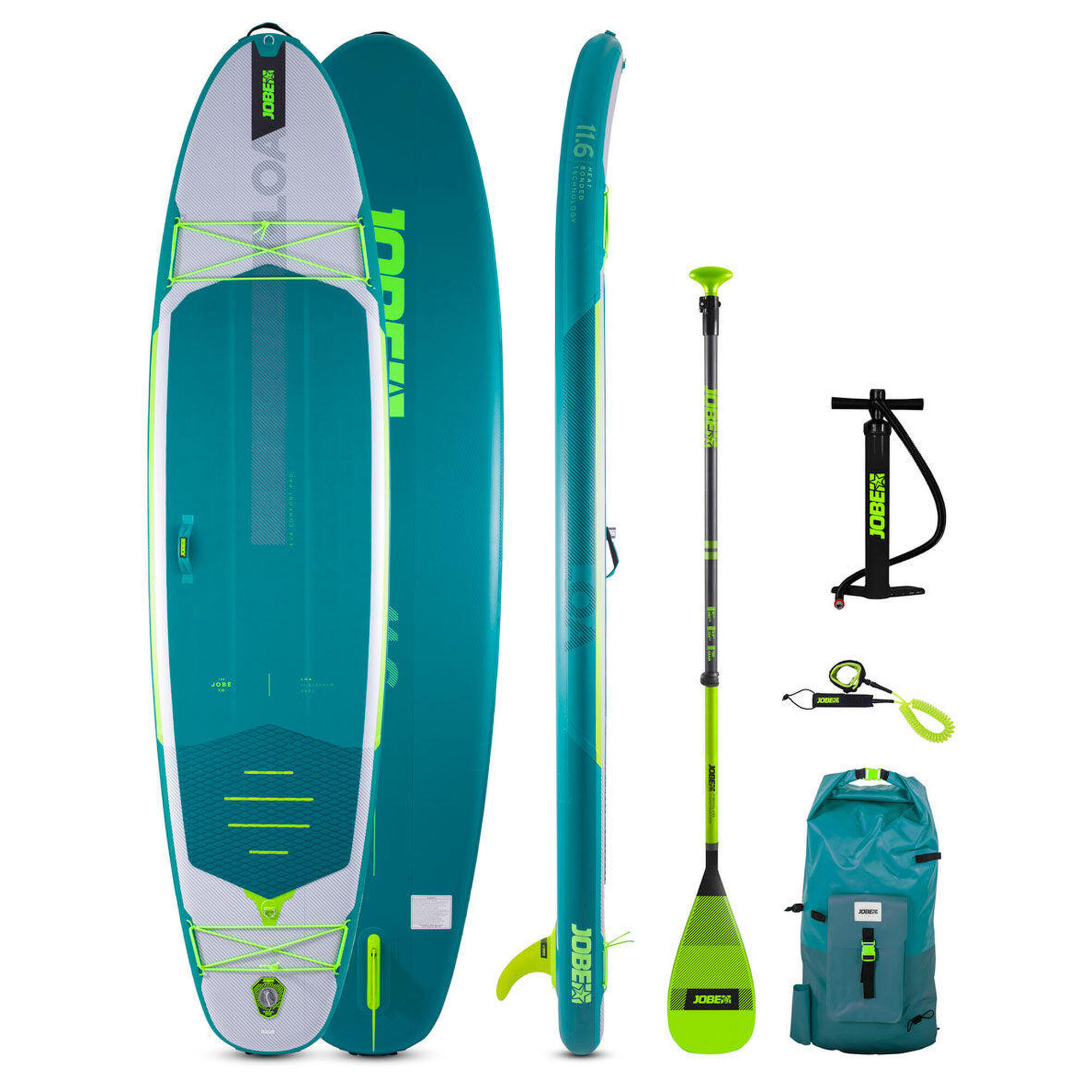 Jobe - Stand-up Paddle Gonflable Loa 11.6 - Planche De Stand Up Paddle - Blanc|bleu - Decathlon