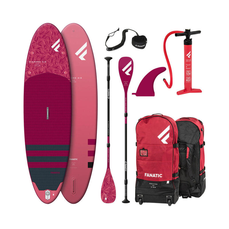 Fanatic SUP Komplett Set Package Diamond Air 2022 - Größe 10'4"