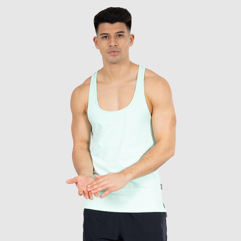 Herren Stringer Top Basti Mint für Sport & Freizeit