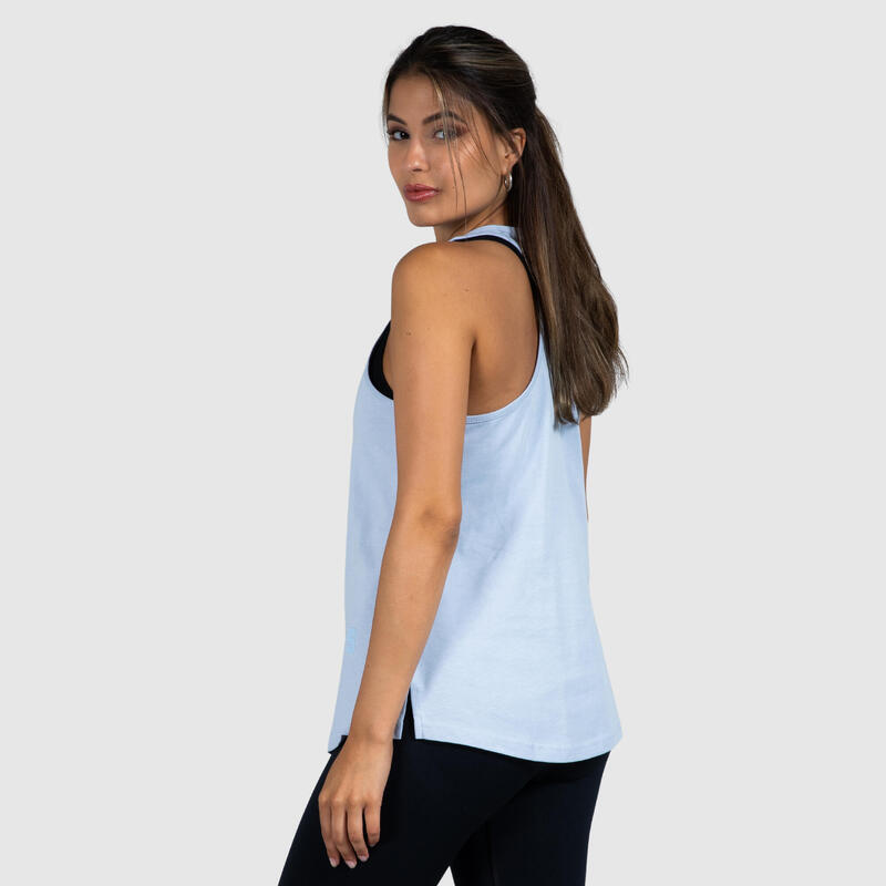 Damen Tank Top Carrissa Hellblau für Sport & Freizeit