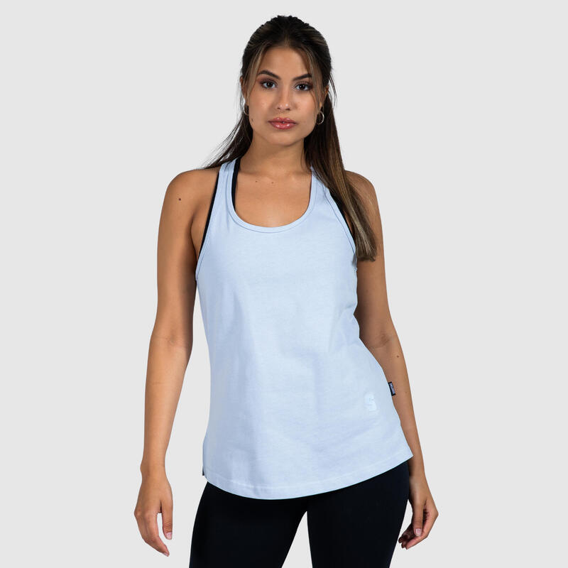 Damen Tank Top Carrissa Hellblau für Sport & Freizeit