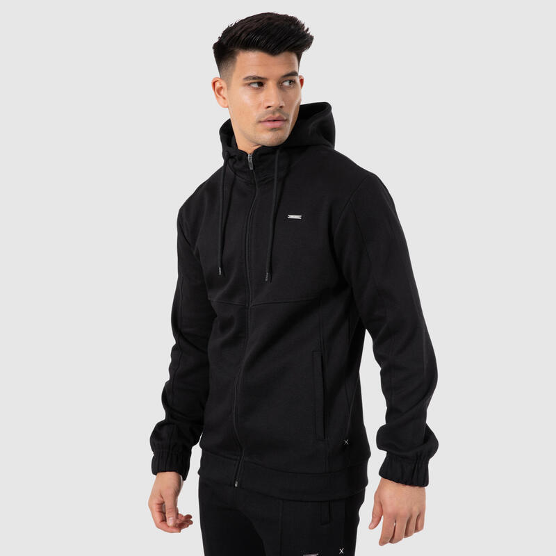 Herren Sweatjacke Nash Schwarz für Sport & Freizeit