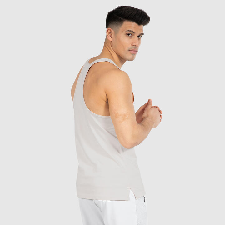 Herren Stringer Top Basti Creme für Sport & Freizeit