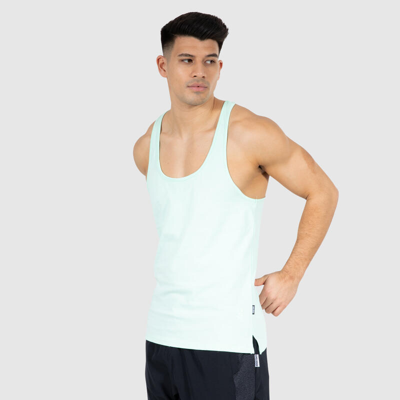 Herren Stringer Top Basti Mint für Sport & Freizeit