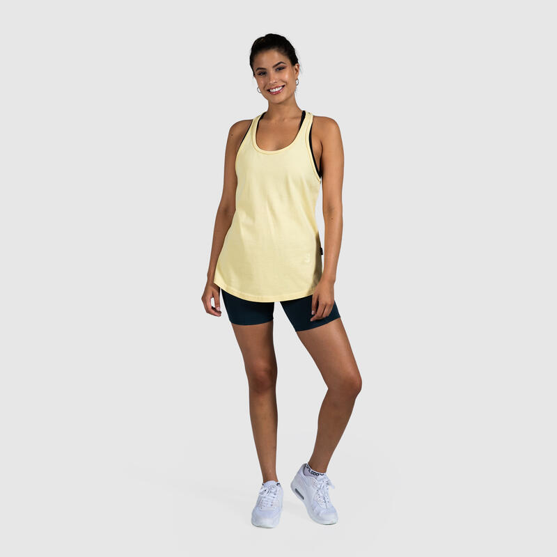 Damen Tank Top Carrissa Gelb für Sport & Freizeit