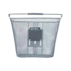 Fietsmand Bremen Kf 14 Liter 26 X 35 X 29 Cm - Zilver (Zonder Houder)